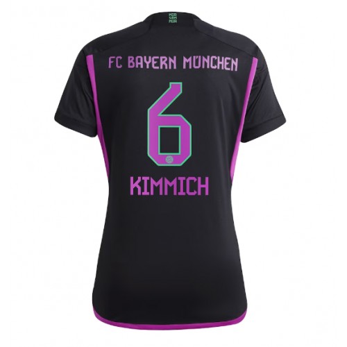 Bayern Munich Joshua Kimmich #6 Vieraspaita Naiset 2023-24 Lyhythihainen